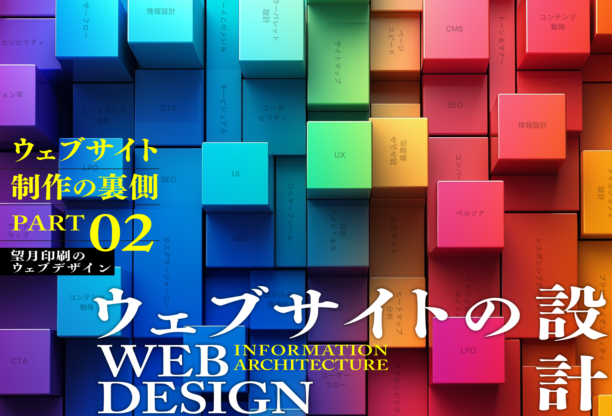 ウェブサイト制作の裏側　PART02　～ウェブサイトの設計～